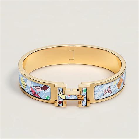 hermes bracelet replica enamel|hermes clic h bracelet flagship.